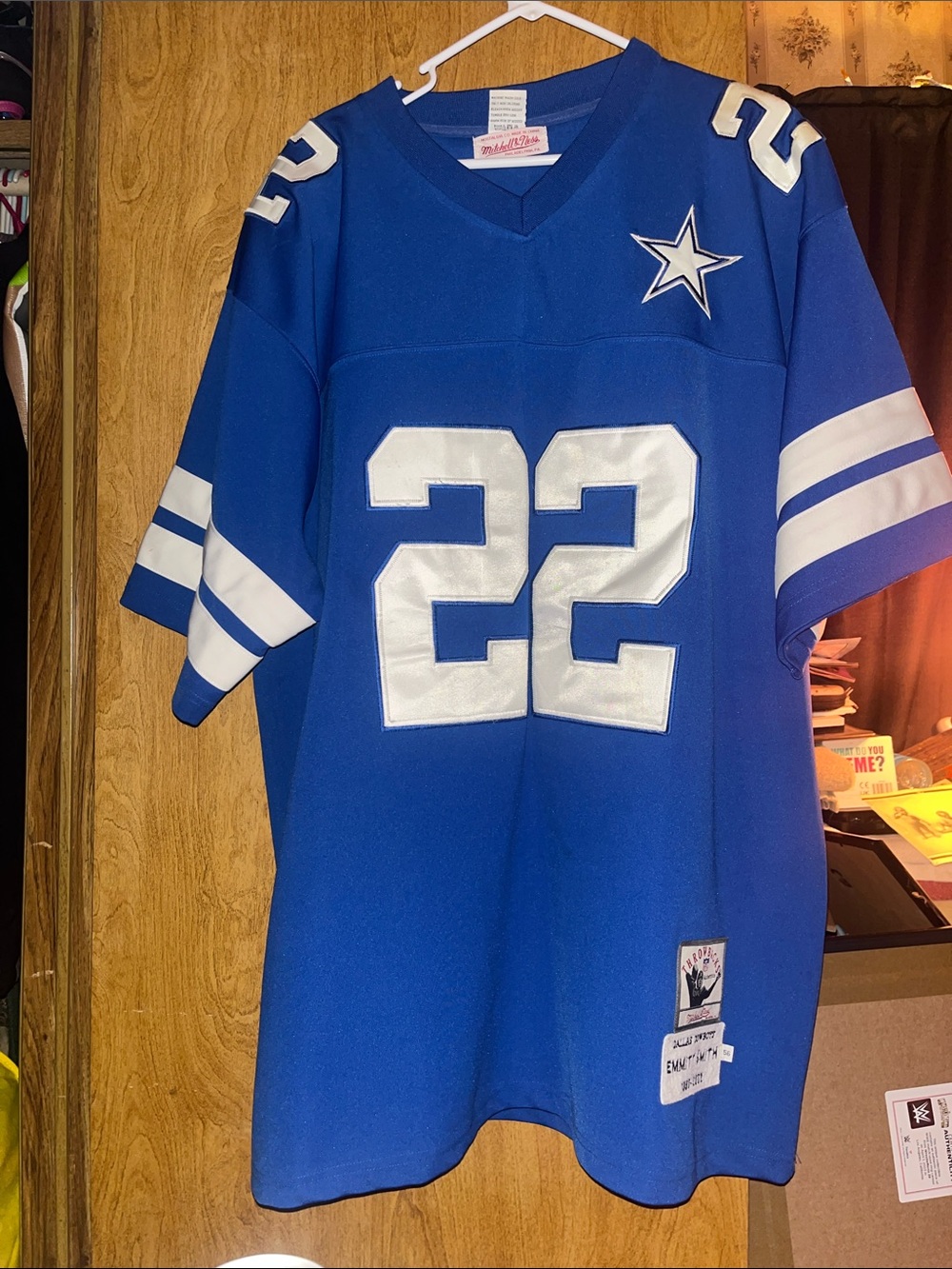 Mitchell & Ness NFL Dallas Cowboys Emmitt Smith #22 throwback jersey